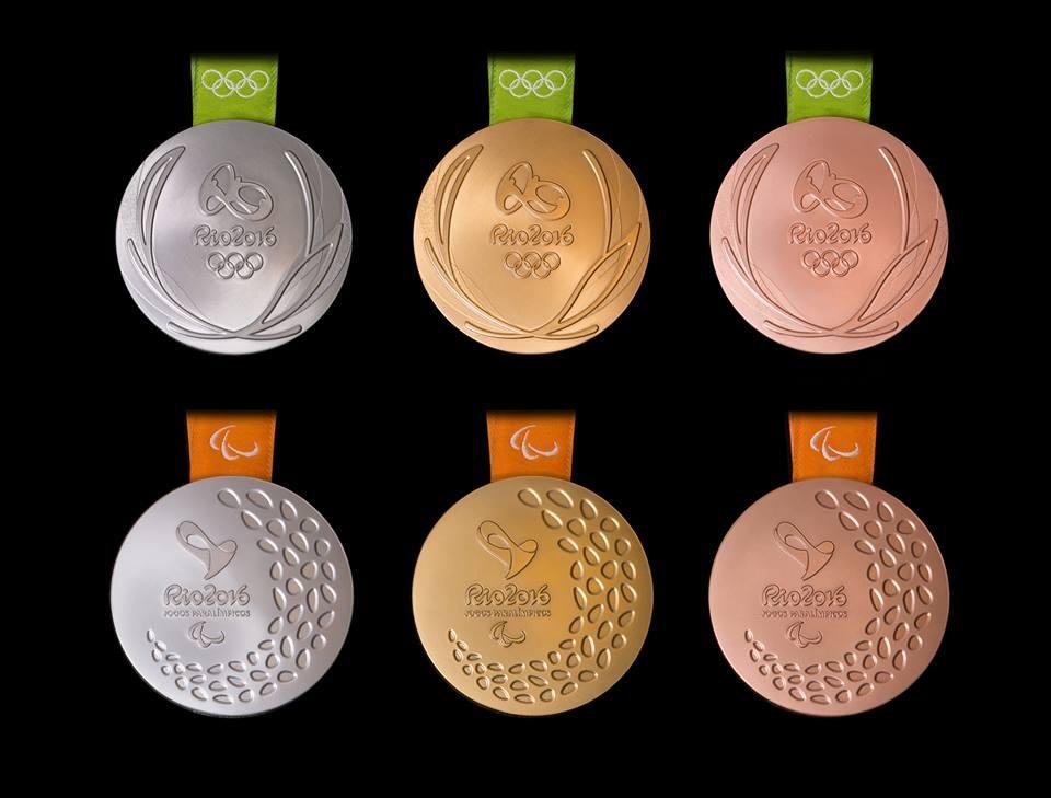 C&ocirc;mite Rio 2016 apresenta as medalhas Ol&iacute;mpicas e Paral&iacute;mpicas