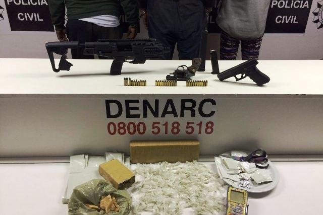 Tr&ecirc;s foram presos em a&ccedil;&atilde;o da Pol&iacute;cia Civil
