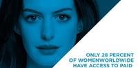 Anne Hathaway é nomeada embaixadora da Boa Vontade da ONU Mulheres