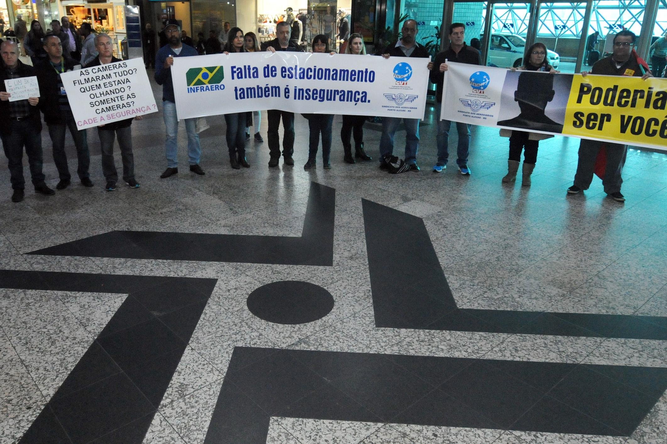 Manifesta&ccedil;&atilde;o n&atilde;o prejudicou opera&ccedil;&otilde;es de embarque e desembarque