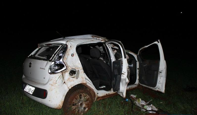 Carro capota e adolescente de 17 anos morre em Tapejara