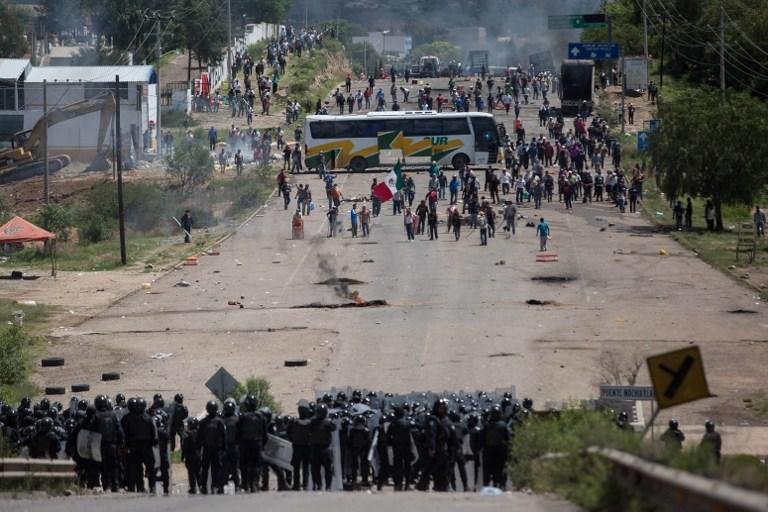 Manifesta&ccedil;&atilde;o contra reforma educativa deixou 108 feridos