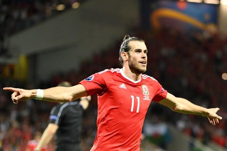 Gales de Bale avan&ccedil;ou em primeiro no Grupo B da Eurocopa