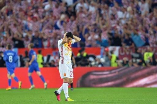 Espanha cedeu virada para a Cro&aacute;cia em Bordeaux