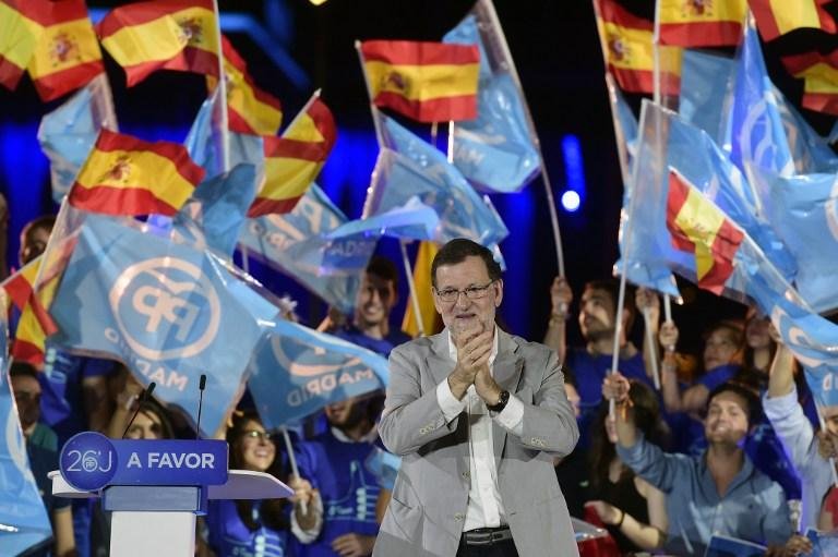 PP, do primeiro-ministro Mariano Rajoy, obteve 136 cadeiras na C&acirc;mara e ter&aacute; que fazer alian&ccedil;as para governar