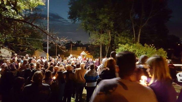 Manifesta&ccedil;&atilde;o foi realizada nesse domingo na regi&atilde;o onde estudante foi morta