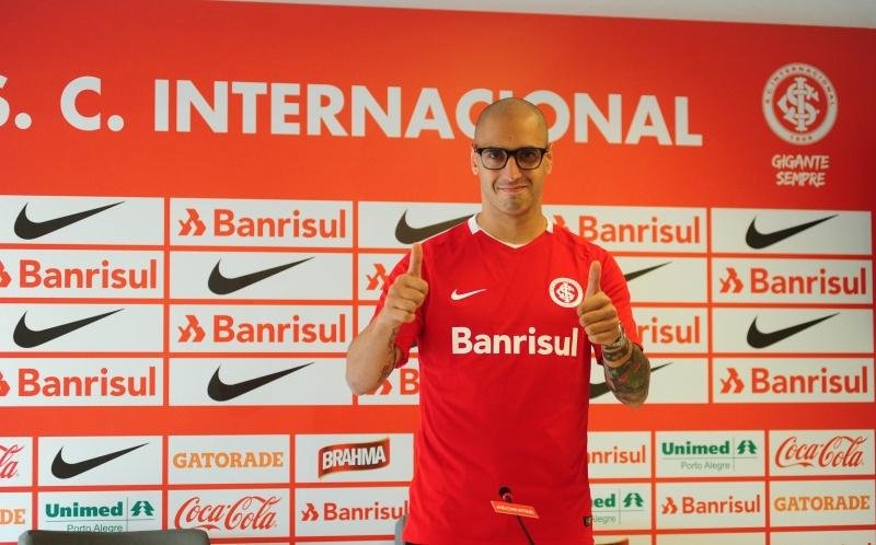 Ariel foi apresentado como novo refor&ccedil;o do Inter