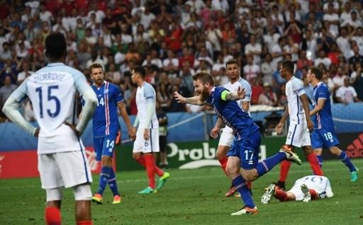 Isl&acirc;ndia surpreendeu e eliminou a Inglaterra da Euro