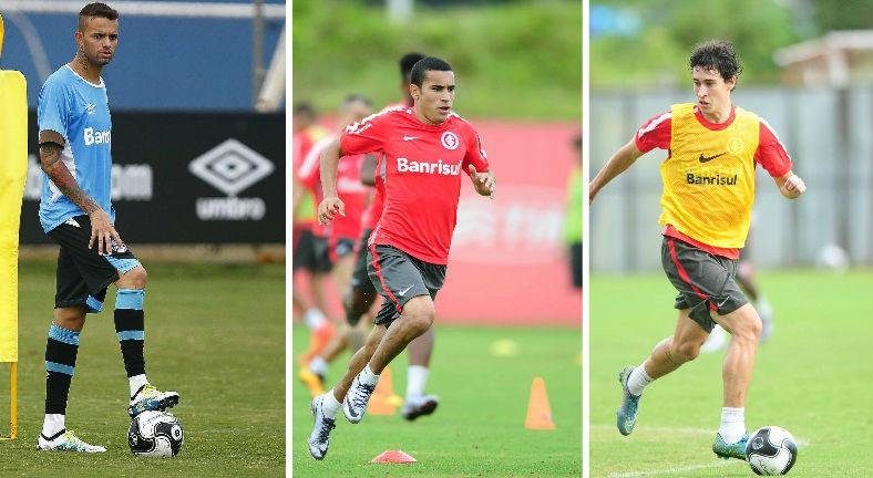 Convocados de Gr&ecirc;mio e Inter poder&atilde;o perder at&eacute; seis jogos do Brasileir&atilde;o 