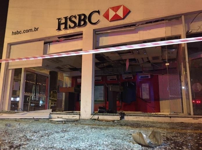 Banco &eacute; arrombado com explosivos na zona Sul de Porto Alegre