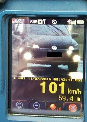 Motorista &eacute; flagrado a 101 km/h na avenida Ipiranga