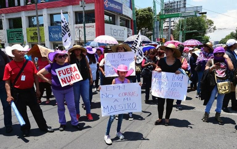 Docentes protestaram a reforma na educa&ccedil;&atilde;o que poderia levar &agrave; privatiza&ccedil;&atilde;o da educa&ccedil;&atilde;o