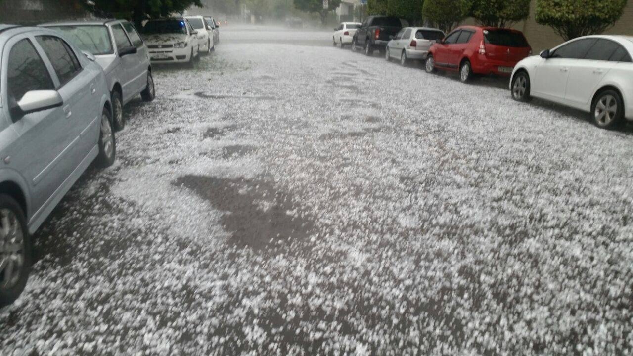 Defesa Civil de Novo Hamburgo entra em alerta ap&oacute;s chuva de granizo