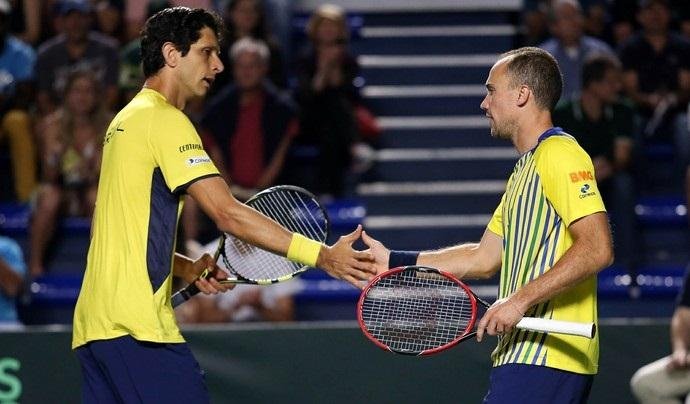 Brasileiros venceram equatorianos Emilio Gomez e Roberto Quiroz por 3 sets a 1 neste s&aacute;bado