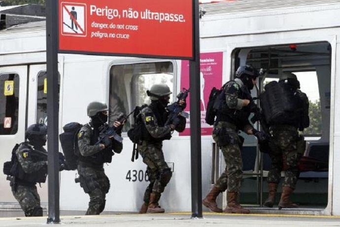 Uma simula&ccedil;&atilde;o de ataque ocorreu neste s&aacute;bado 