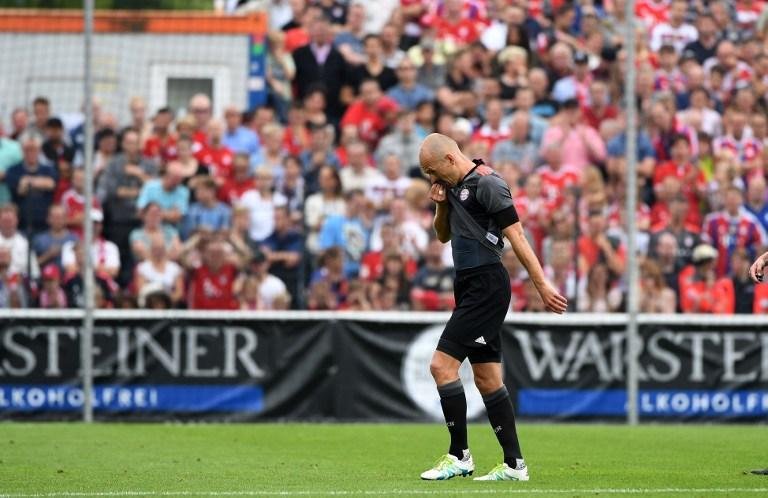 Robben se machuca e desfalca Bayern por seis semanas