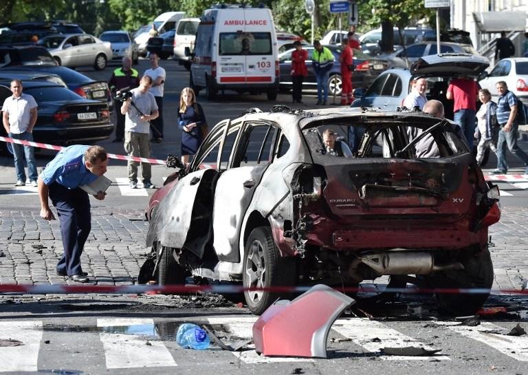 Jornalista morre em explos&atilde;o de bomba em carro na Ucr&acirc;nia
