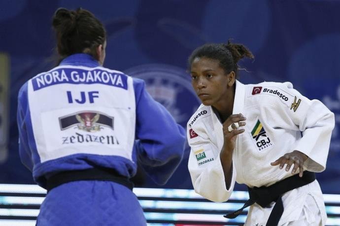 Rafaela Silva faturou ouro no Grand Prix de Jud&ocirc; na Ge&oacute;rgia