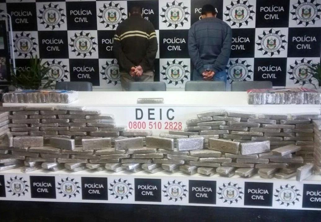 Ve&iacute;culo foi interceptado durante opera&ccedil;&atilde;o da Pol&iacute;cia Civil em Maquin&eacute;