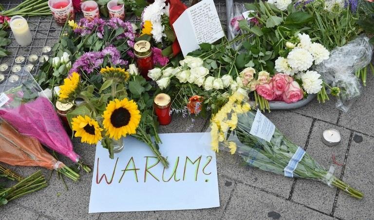 "Warum?" ("Por que?"), pergunta uma mensagem an&ocirc;nima