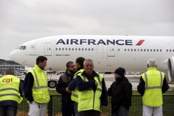 Greve da Air France cancela voos
