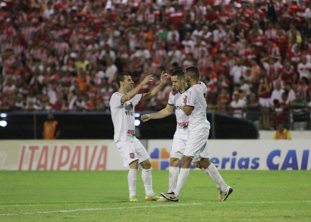 Ramon marcou o primeiro gol da partida do Brasil de Pelotas que virou o placar no segundo tempo