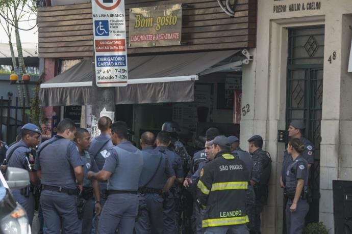 Houve troca de tiros entre criminosos e policiais militares