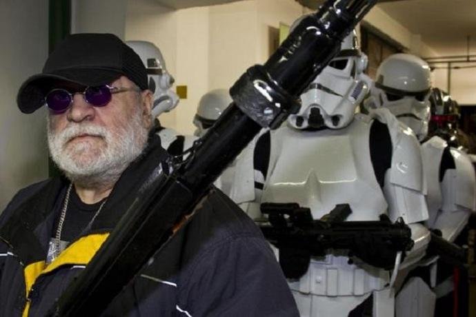 Ele dublou Darth Vader em "Star Wars" epis&oacute;dios IV, V e VI