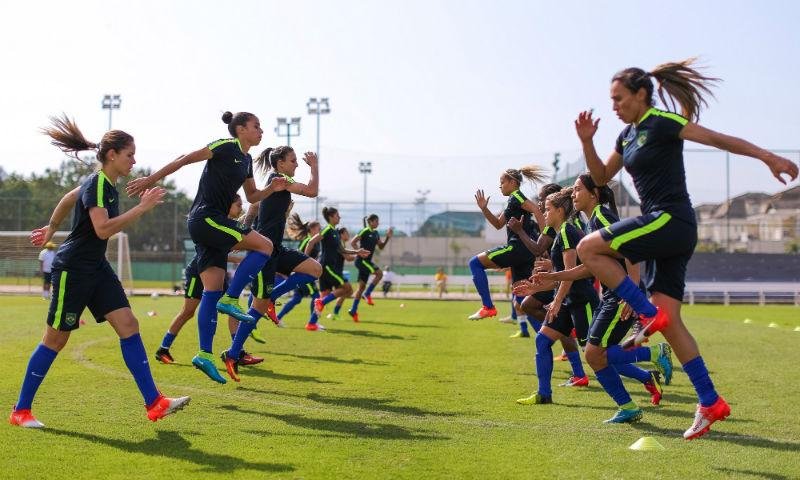 Futebol feminino do Brasil abre Jogos Ol&iacute;mpicos do Rio 