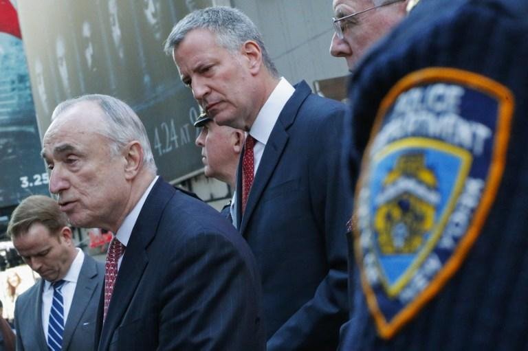 "Morro de medo do Trump", diz chefe de pol&iacute;cia de Nova Iorque