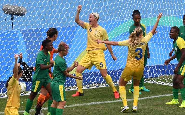 Goleira sul-africana marcou contra o &uacute;nico gol da partida