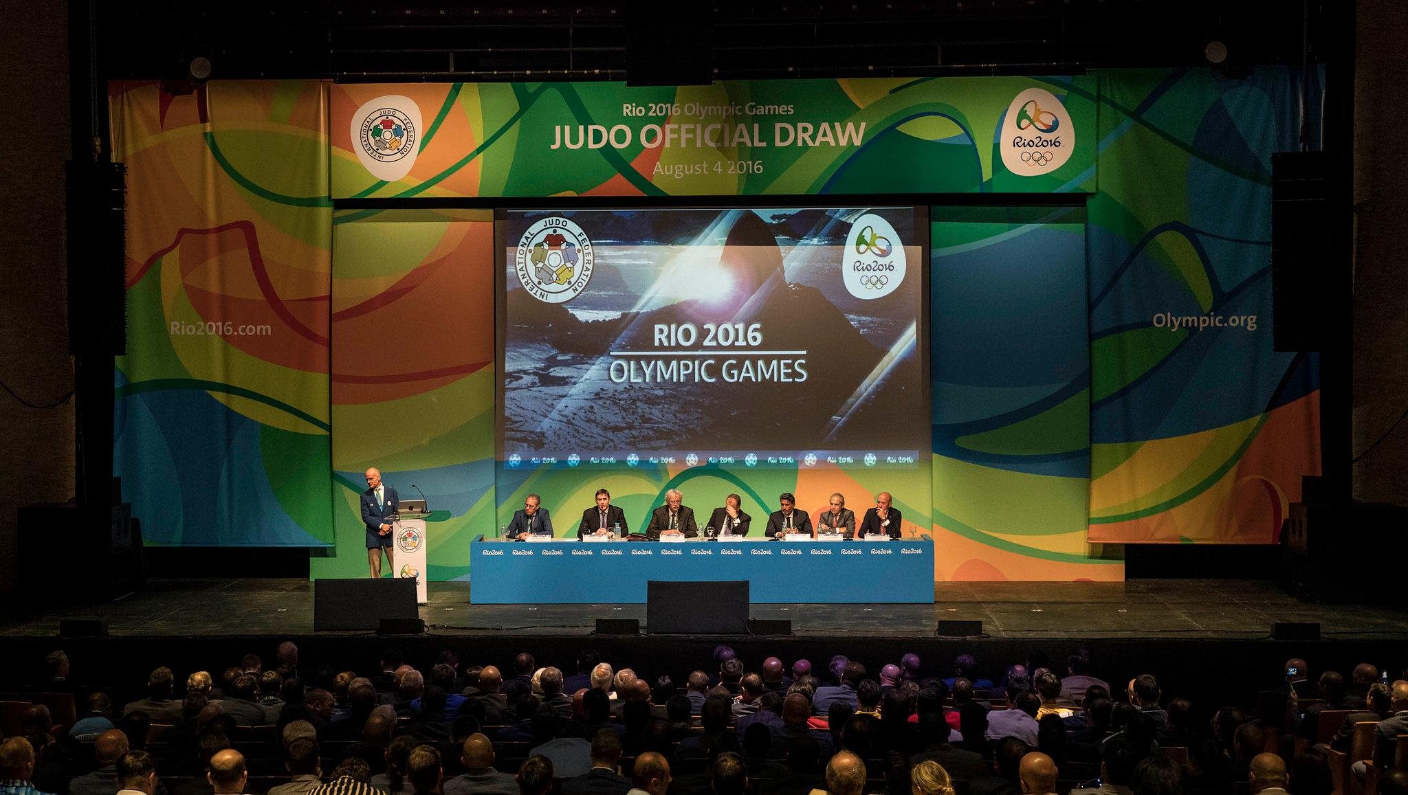 Sorteio das chaves do jud&ocirc; ocorreu nesta quinta-feira, no Rio