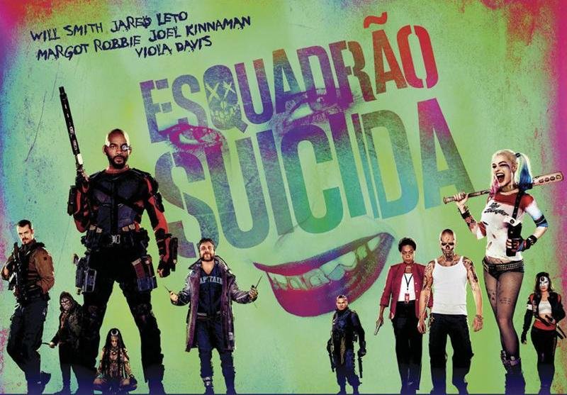 "Esquadr&atilde;o Suicida" bate "Jason Bourne" com estreia de sucesso nos EUA