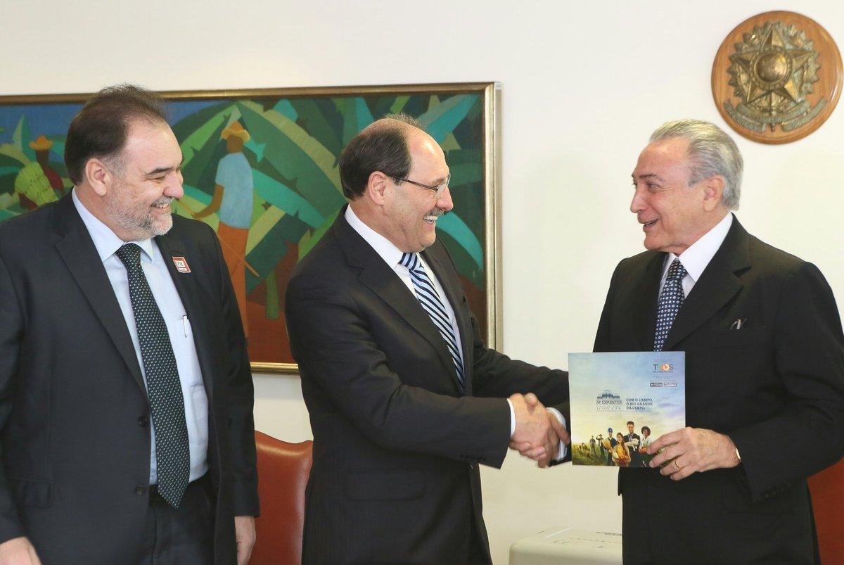 Sartori se reuniu com Temer nesta ter&ccedil;a em Bras&iacute;lia