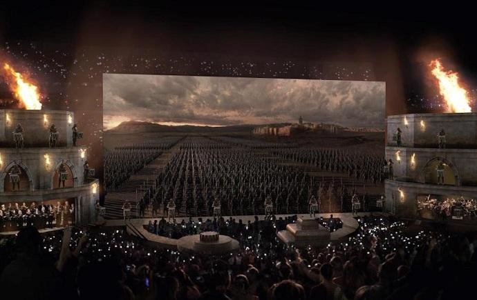 Arte conceitual de "Game of Thrones Live Concert Experience"