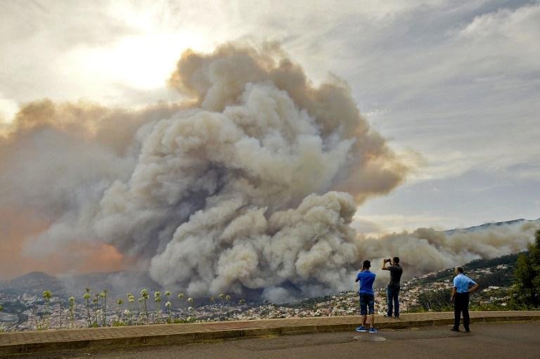 Inc&ecirc;ndios na Ilha da Madeira deixam tr&ecirc;s mortos em Portugal  