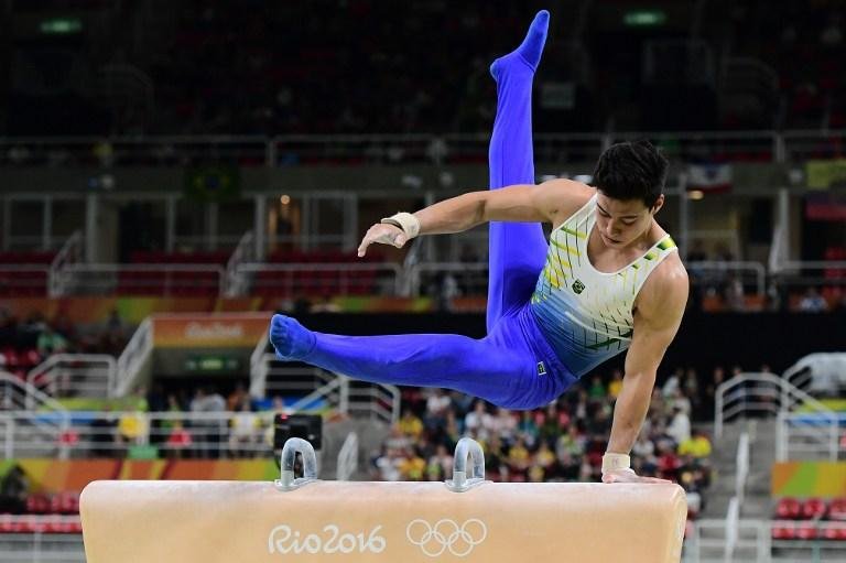 S&eacute;rgio Sasaki est&aacute; na final da gin&aacute;stica