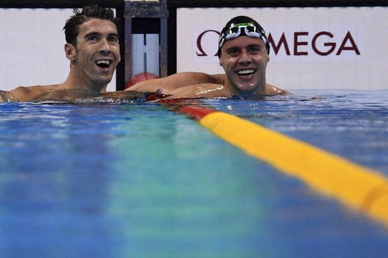 Phelps e Thiago Pereira nadaram lado a lado a eliminat&oacute;ria dos 200 medley