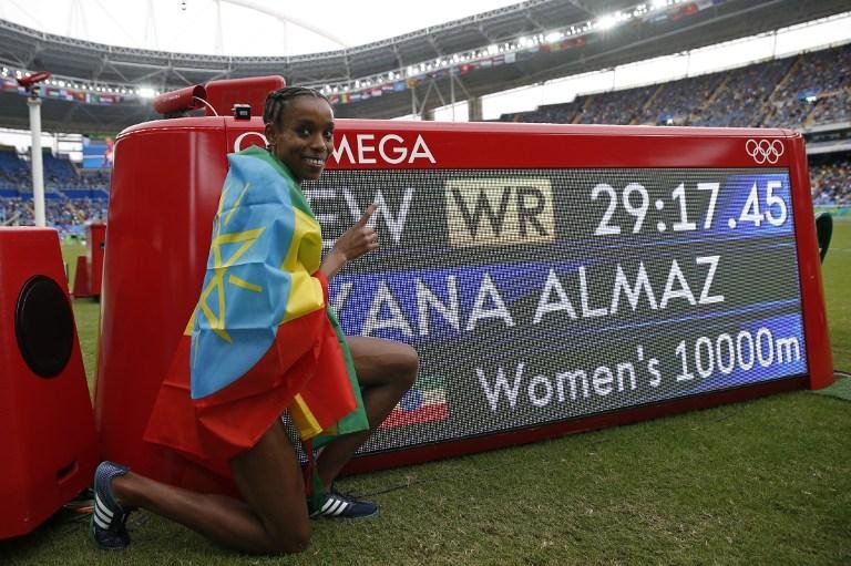Et&iacute;ope Almaz Ayana bate recorde mundial dos 10.000 m
