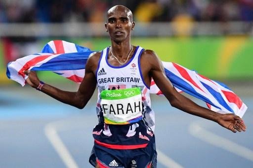 Mo Farah leva tombo, mas fatura o bi nos 10 mil metros