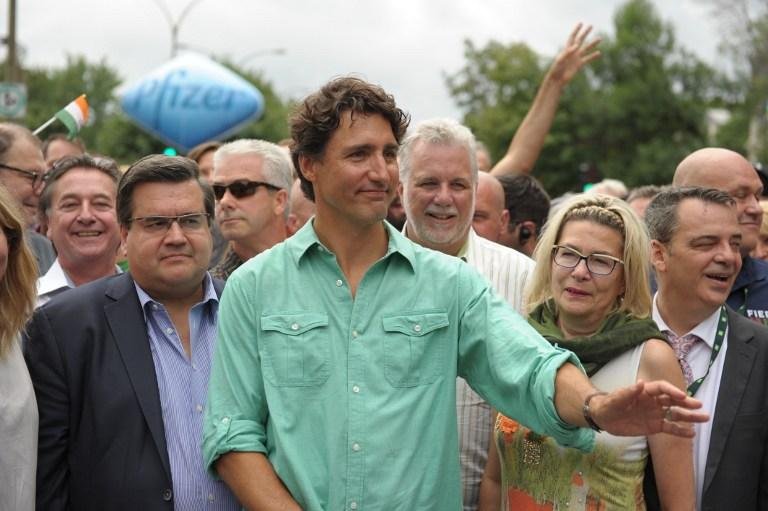 Justin Trudeau fez hist&oacute;ria como o &uacute;nico chefe de Estado e de governo dos pa&iacute;ses do G7 a participar de uma marcha gay