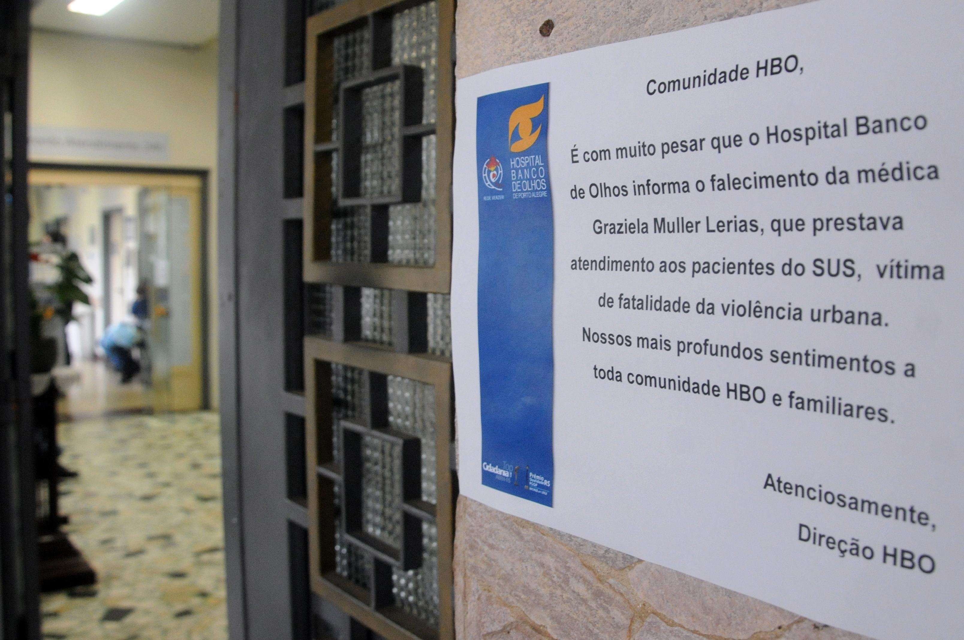 Colega da m&eacute;dica revelou tristeza e indigna&ccedil;&atilde;o com o caso