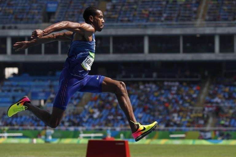 Americano Christian Taylor &eacute; bicampe&atilde;o ol&iacute;mpico do salto triplo 