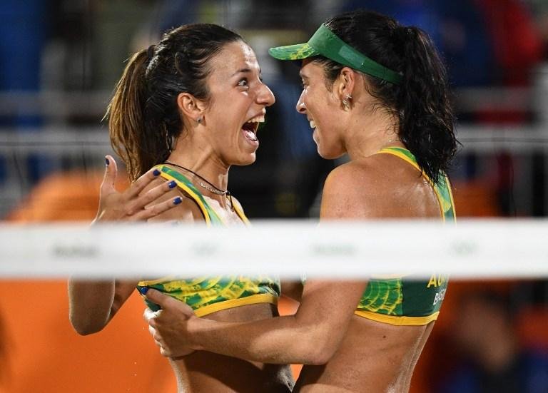 Dupla fez partida impec&aacute;vel para entrar na briga pelo ouro para o Brasil