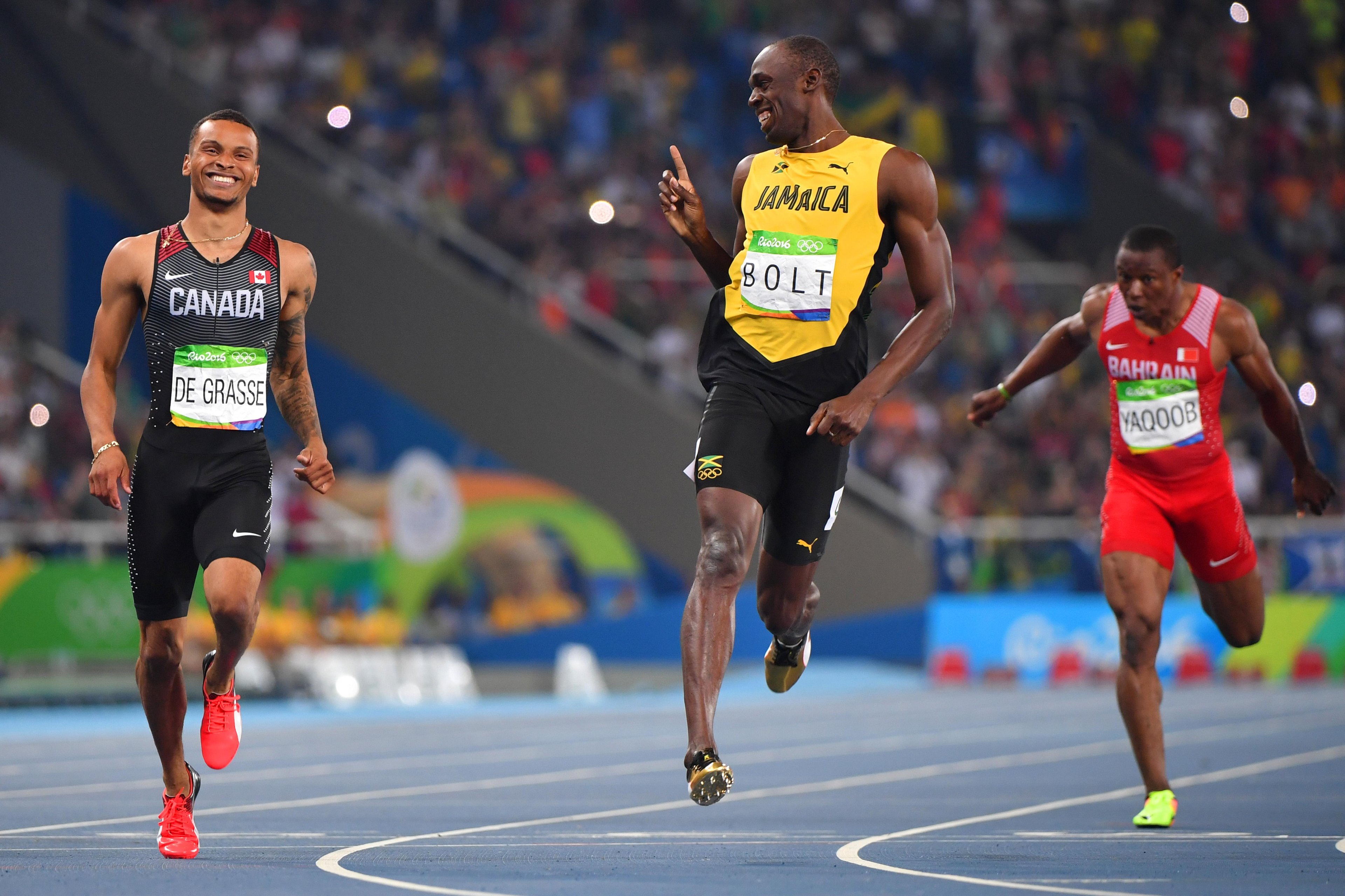 Bolt classificou com melhor tempo nos 200m