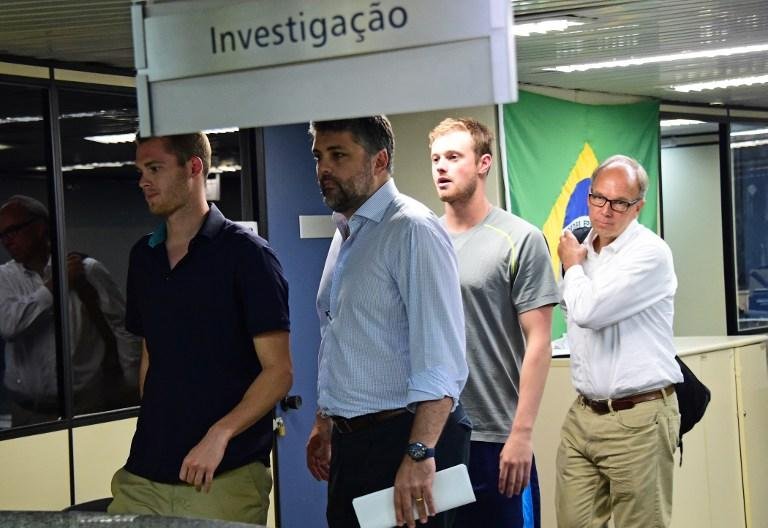 Em depoimento, atletas disseram que a hist&oacute;ria foi inventada para preservar o namoro de um deles 