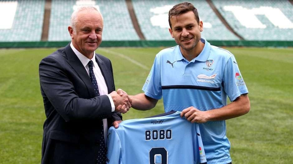 Bob&ocirc; foi anunciado como refor&ccedil;o do Sydney FC