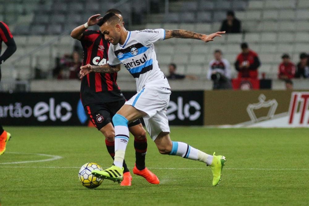 Luan atuou pelo Gr&ecirc;mio na noite desta quarta-feira, ap&oacute;s voltar da sele&ccedil;&atilde;o ol&iacute;mpica 