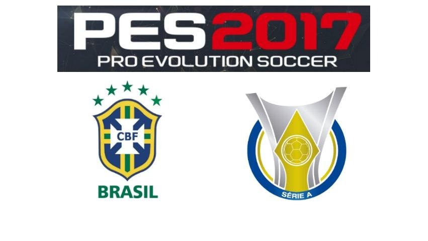CBF chegou a acordo com Konami para inclus&atilde;o do Brasileir&atilde;o no PES 2017