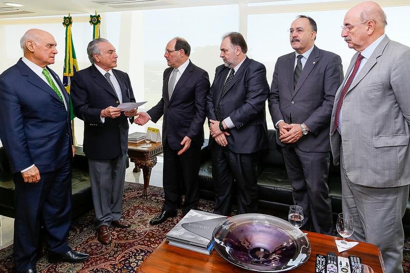Sartori se reuniu com Temer para garantir ajuda da For&ccedil;a Nacional